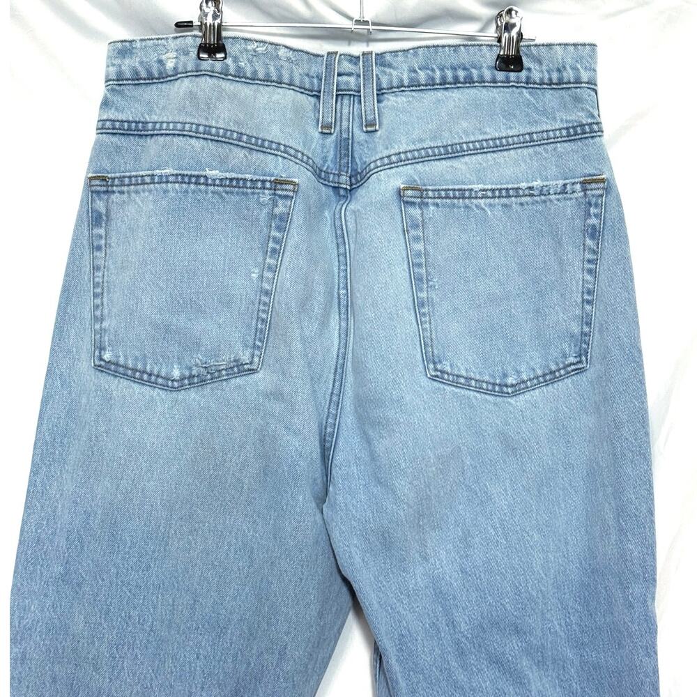 FRAME Le High N Tight Crop Mini Bootcut Jeans Sz 30 Ankle Capri Light Wash - Picture 5 of 8